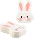 Easter Napkins Disposable - 50 PK - Bunny Paper Napkins Rabbit Cocktail Napkins Table Decorations Décor Party Favors Paper Goods Party Supplies
