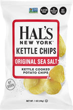Kettle Cooked Potato Chips, Sea Salt Flavor, 1 oz (Pack of 60)