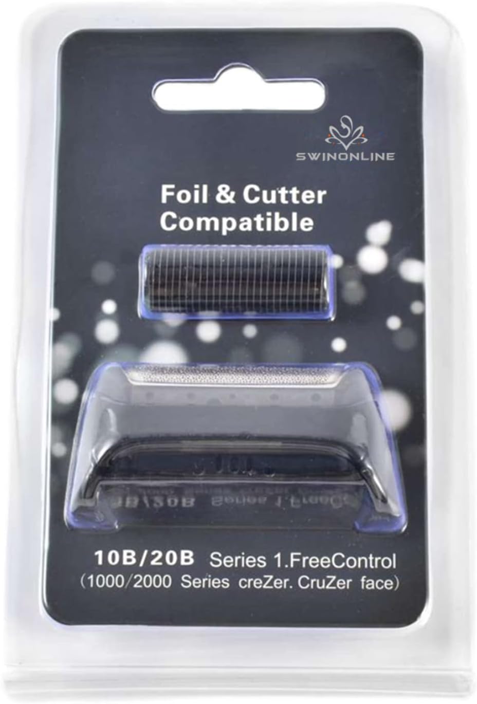 Shaver Foil and Cutter for Braun Cruzer 10B 20B Replacement 1000 Series CruZer 1 2 3 4 Z20 Z30 Z40 Z50 Z60 2615 2675 2775 2776 2778 2838