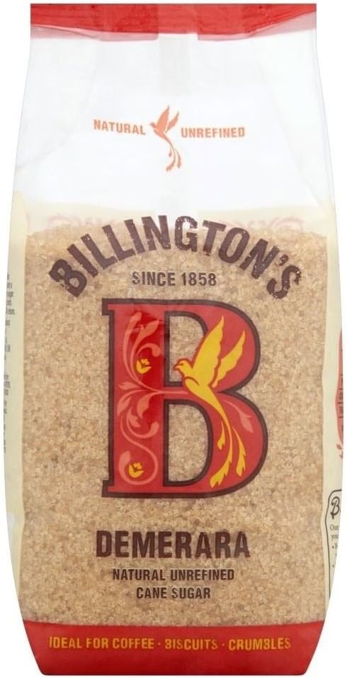 Billington's Natural Demerara Unrefined Cane Sugar (1Kg)