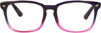 Bestum Plain Glasses Frame for Women Men non prescription Plastic full Frame Clear Lens