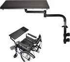 Wheelchair Lap Tray - Adjustable Height, Portable Desk for Elderly and Patients - Ideal for Writing, Reading, Eating and Resting - Wheelchair Accessories