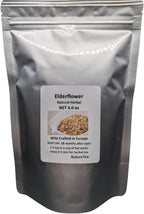 Elderflower - Dried Sambucus nigra Loose Flower from 100% Nature (02 oz)