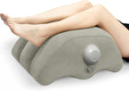 Inmoredo Inflatable Leg Elevation Pillow After Surgery, Wedge Leg Elevating Pillows for Injury Recovery, Blood Circulation, Swelling, Legs Support Cushion Knee Hip Ankles Pain