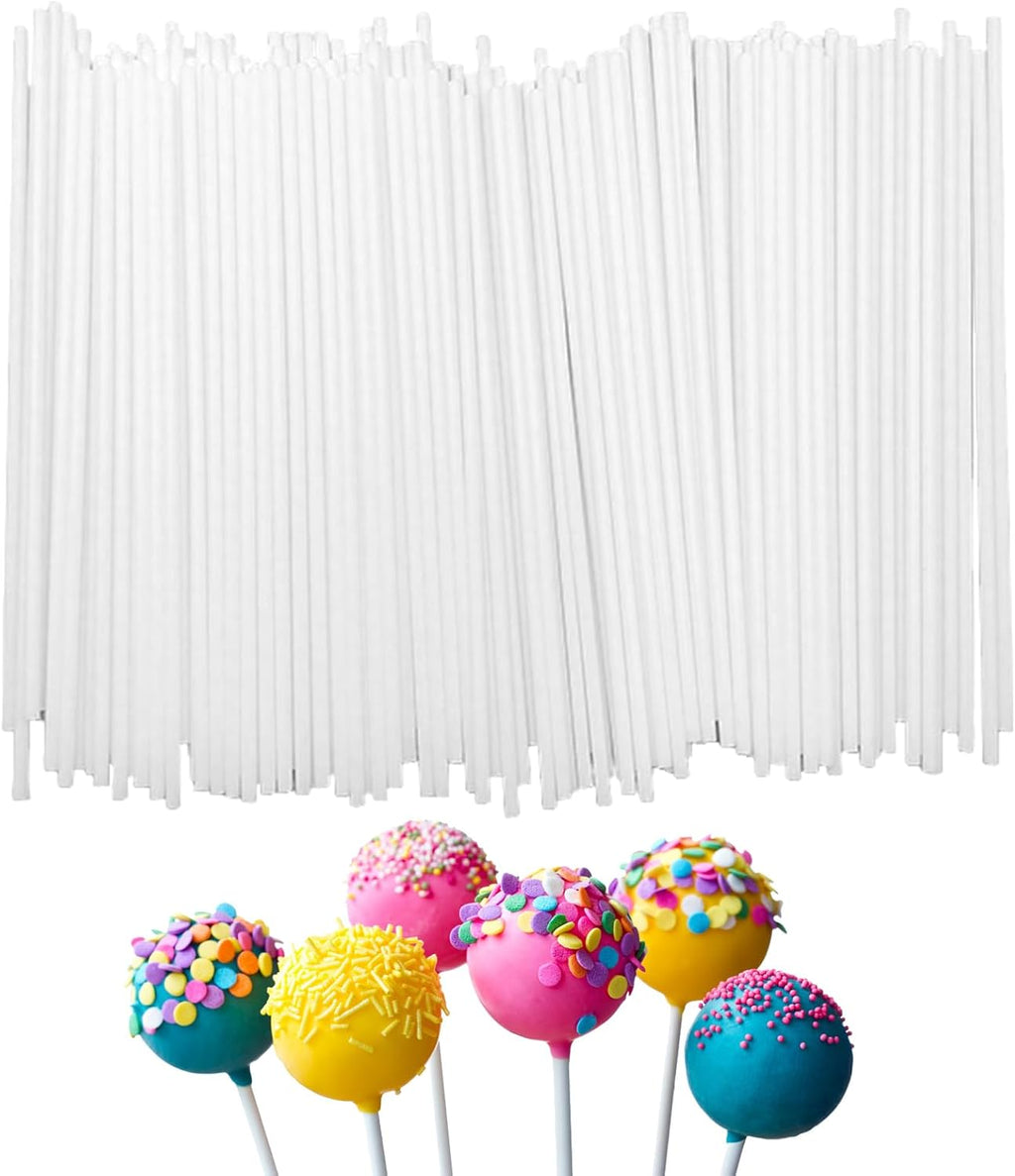 Lollipop Sticks,Cake Pop Sticks,Candy Sticks 100pcs 4 Inch,Used for Cake,Candy, Cookies, Chocolate