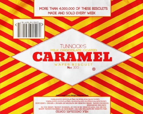 Tunnocks Caramel Wafers (12 Bars Package)