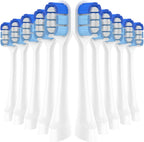 10 Pack Compatible with Oral-B Clic Toothbrush Ultimate Clean Replacement Brush Heads, for Oral-B Clic Toothbrush (White)