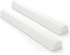 Shinnwa Bed Bumpers for Toddlers (2-Pack) Memory Foam Rail & Adults, Safety Guard Queen, King, Full Bed, Sleep Long Pillow Pads with Non-Slip Bottom Machine Washable Cover
