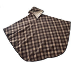 Wheelchair Cover Comfortable Warm Hooded Wheelchair Cloa Cold and Wind Proof Wheelchair Clothes for The Elderly Manual and Electric Wheelchair Warm Cover (Color : Brown)