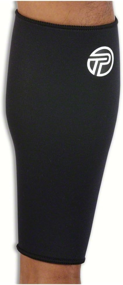 Pro-Tec Athletics Calf Sleeve, Neoprene Compression Support for Shin Splints and Calf Strains, Provides Therapeutic Warmth and Increases Circulation, while Supporting Muscles of Lower Leg, Large