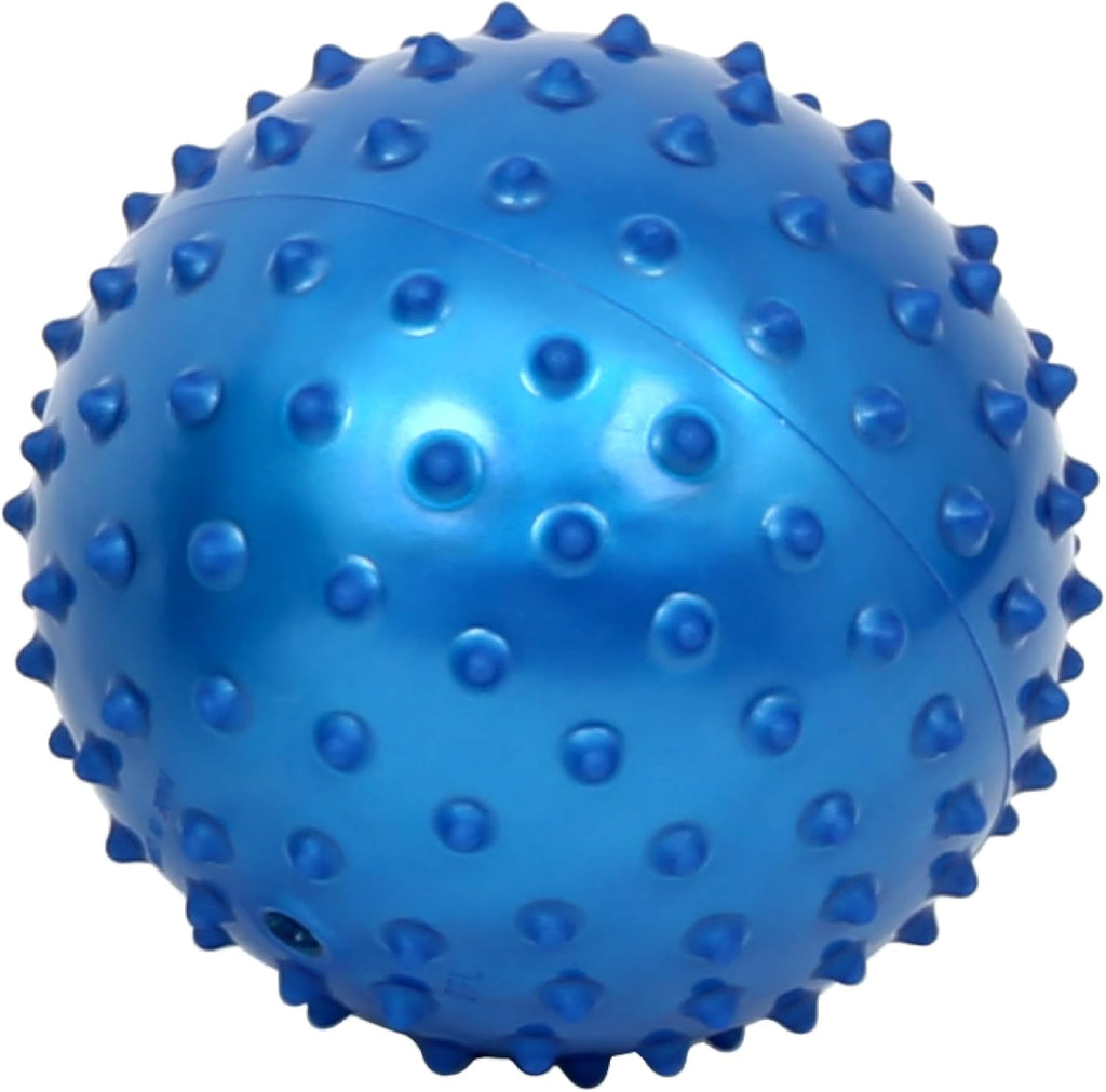 Fun and Function – Spiky Tactile Balls – Bumpy, Textured, Tactile Sensory Balls for Kids Ages 3+ – 5 Inch – Blue