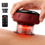 Smart Cupping Massager Device, 12-Level Dynamic Cupping Kit for Relaxing Massage Care, Electric Cupping Set for Muscle Relaxation, Adjustable Suction & Heat
