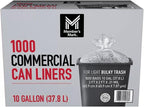 Member Mark 10-Gallon Commercial Can Liners, 1000 ct.
