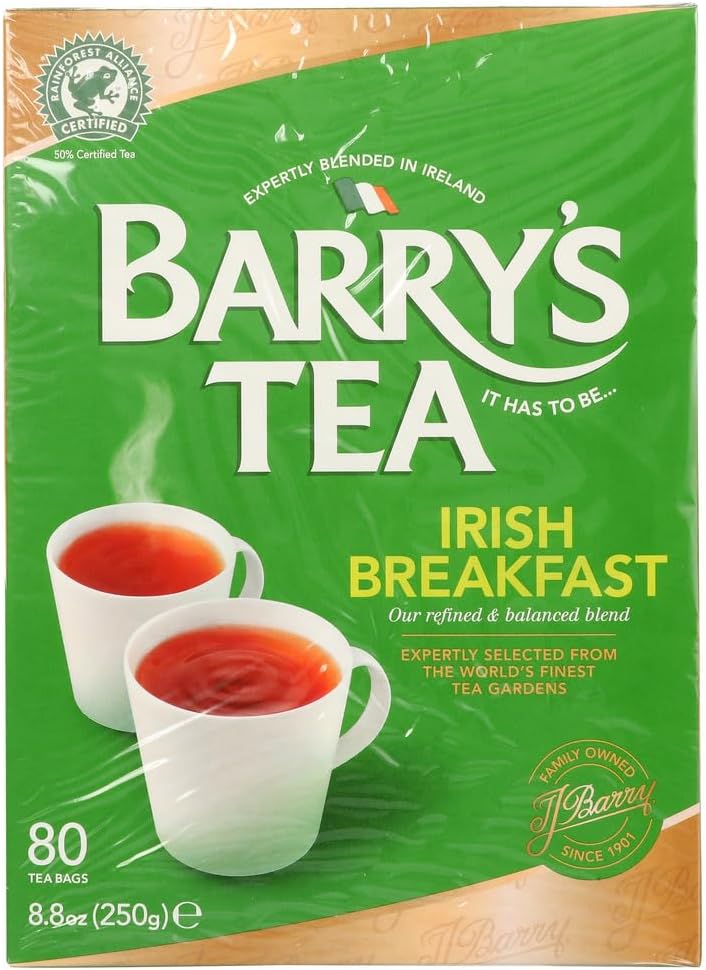 Barrys Tea Irish Breakfast tea, 80 CT