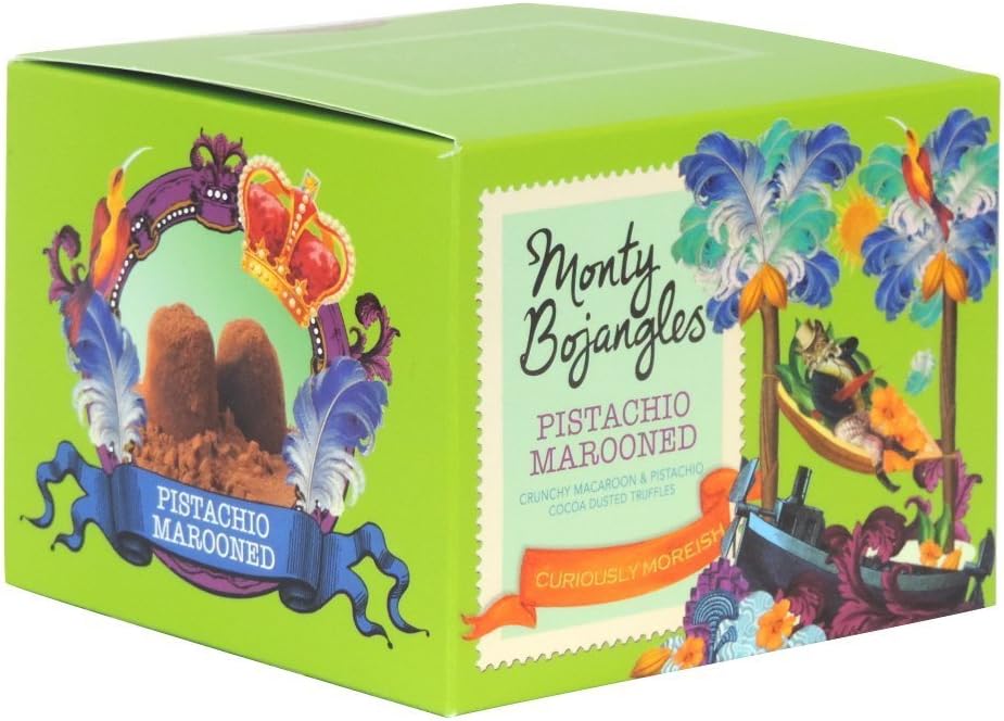 Monty Bojangles Truffles Pistachio Marooned 200g