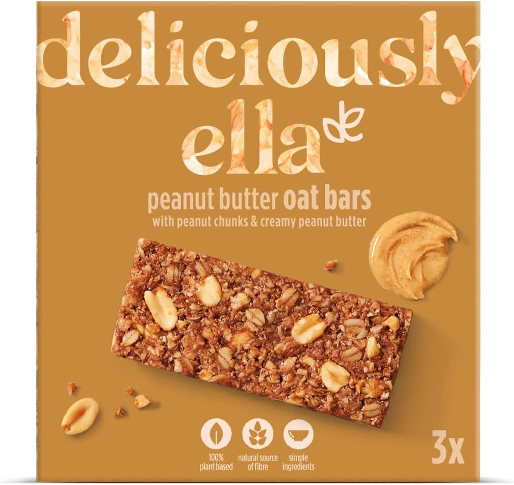 DELICIOUSLY ELLA Peanut Butter Oat Bar Multipack, 150 GR