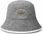 ASKOLD Sauna Hat for Women and Men - Natural Wool Sauna Bucket Cap to Protect Hair, Finnish Felt Banya Hat Sauna Accessories