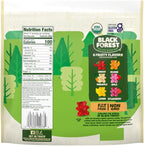 Black Forest Organic Gummy Bears Candy, Made with Real Fruit Juice, Colors and Flavors from Natural Sources, Gluten Free and Fat Free, 18oz Resealable Bag
