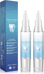 Gum Repair Gel, 2Pcs Gum Protect Repair Gel, Enamel-Safe Teeth Whitening Essence Pen, Gentle Oral Care Gel for Daily Gum Health & Comfort
