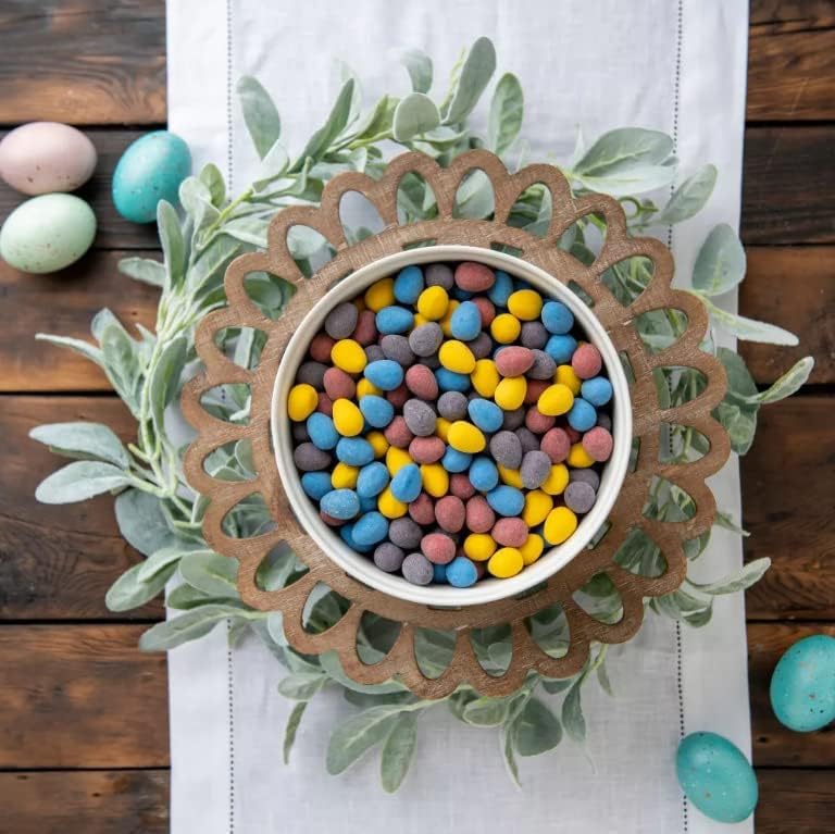 Mini Eggs Dark Chocolate Candy 29.2 oz Approx 250 Pieces All Kosher Dairy Eggs With A Crisp Sugar Shell Bulk Pack of Royal Dark Chocolate in Resealable Bag
