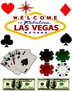 The Iconic 'Welcome to Fabulous Las Vegas' Edible Cake Topper- 1/4 Sheet