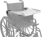 PEPE Mobility Wheelchair Tray with Cup Holder, Removable and Easy-to-Fit Table for Adults, Grey, Accessories for Wheelchairs