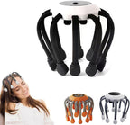 Head Massager, Electric Scalp Massager,Octopus Head Massagers Scalp,Electric Scalps Massagers with 10 Vibrating Points, 5 Modes and Smart Timing, Relieves Scalps Pressure