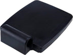 Wealrit Universal Wheelchair Footplate Replacement Foot Leg Rests Footplate Equipment Footrest Pedal Leg Pad 7/8" Tube Mount for Most Wheelchairs(Black)