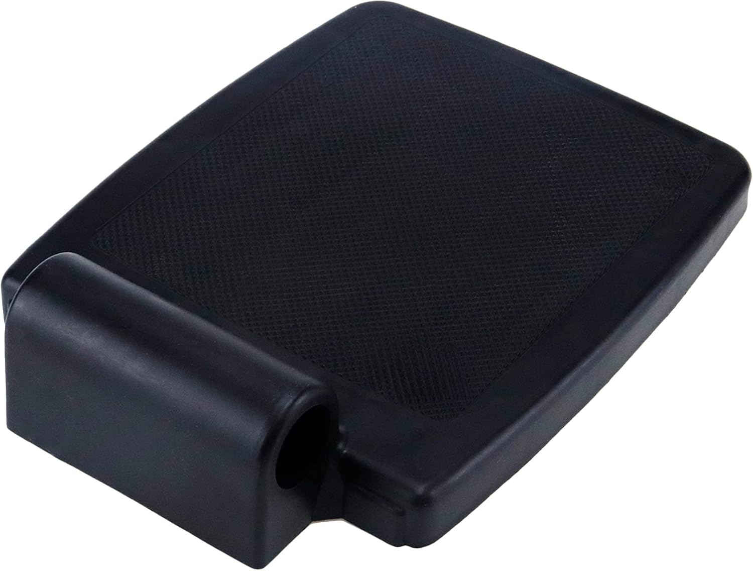 Wealrit Universal Wheelchair Footplate Replacement Foot Leg Rests Footplate Equipment Footrest Pedal Leg Pad 7/8" Tube Mount for Most Wheelchairs(Black)