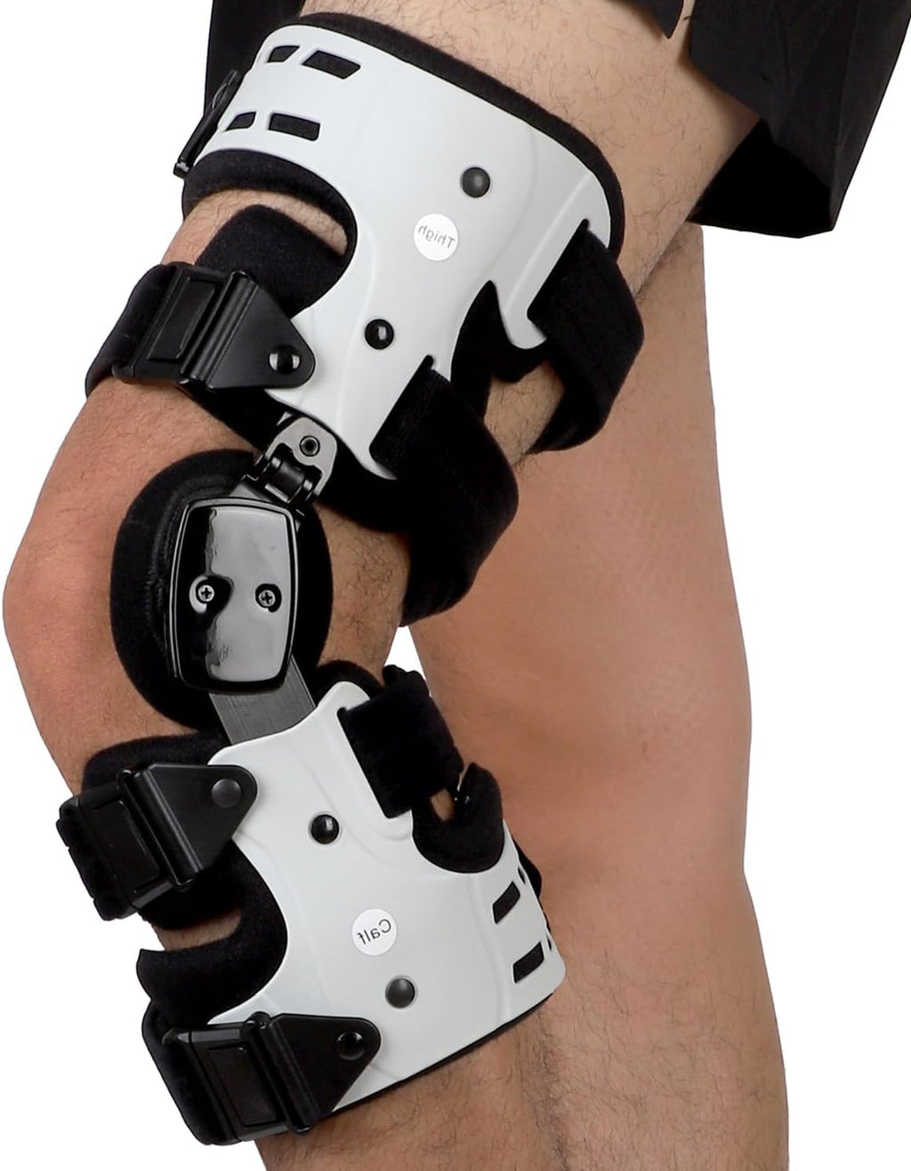 Orthomen Unloader Knee Brace for Medial Knee Pain, Osteoarthritis, Premium OA Knee Brace Support for Cartilage Defect Repair, Avascular Necrosis, Tibial Plateau Fracture Inside Left