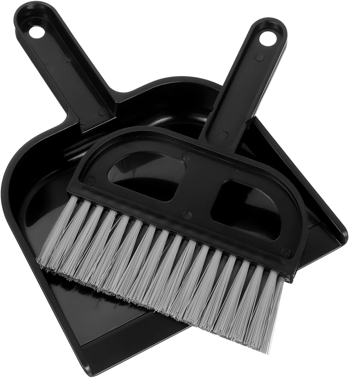 Mini Desktop Sweep Cleaning Brush - Small Broom and Dustpan Set for Keyboard Crumbs, Craft Mess Cleanup, Countertop Cleaning