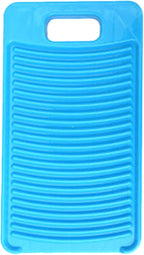 MAOYE Plastic Mini Washboard Washing Board for Kids Shirts Clean Laundry Lime (Blue)