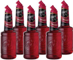 Finest Call Premium Grenadine Syrup Drink Mix, 1 Liter Bottle (33.8 Fl Oz), Pack of 6