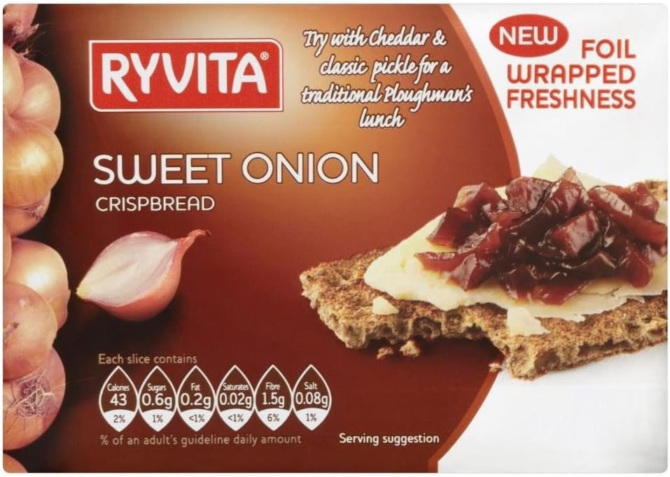 Ryvita Sweet Onion Crispbread (200g)