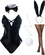 CR ROLECOS Bunny Costume Women Bunny Suit Cosplay Lingerie Adult Halloween Costumes