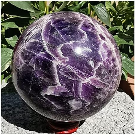 Health & Household Natural Dreamy Amethyst Sphere Quartz Crystal Ball