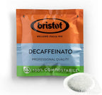 Bristot Decaf Espresso Pods – E.S.E. Single-Serve Coffee – Medium Roast – Pack of 150