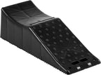 VEVOR 1Piece Vehicle Ramp 20000 lbs/9 Ton Capacity Car Service Ramp, Effortlessly Lift 5.5" High, Durable Nonslip & Portable, for Routine Tire Replacement Repairs, Work with Tandem Wheel Vehicles