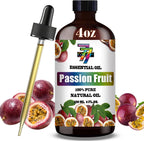 Passion Fruit Essential Oil 4 Fl Oz (120 ml) -for Diffusers, Humidifiers, Home, Bath, Cleaning, Yoga, DIY Scented Candles