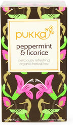 PUKKA Organic Peppermint & Licorice, 20 EA