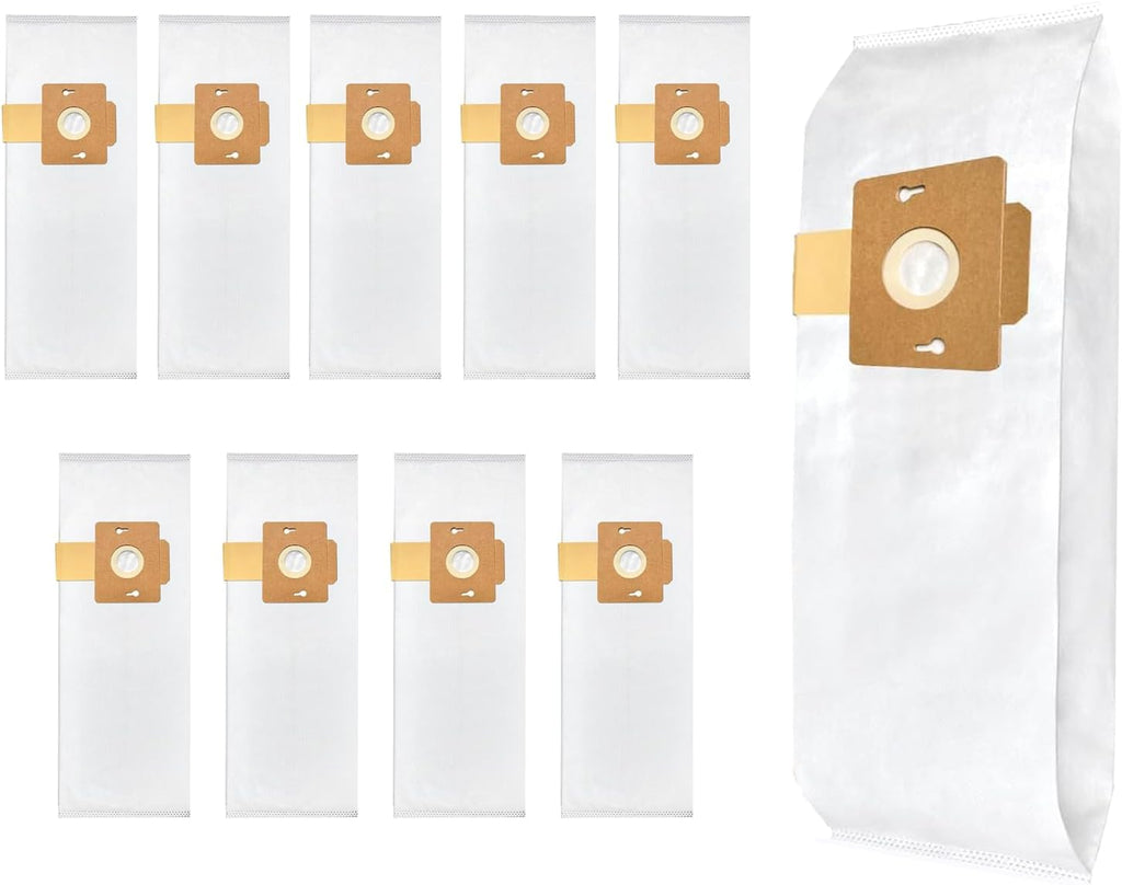10Pack Type F HEPA Vacuum Bags for Simplicity Freedom F3300,F3400,F3500,F3600/SF1 & Riccar Supralite R10E/ Rsl1/Rsl1a/Ral1ac/Rsl2/Rsl3/Rsl3c/Rsl4/Rsl5/Rsl5c Uprights Part RFH6 RSL-6 SFH6