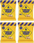Fazer Tyrkisk Peber Liquorice Candy 4 Packs of 120g 16.8oz