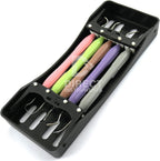 Dental Composite Filling Instruments Restorative Silicone Handle With Cassette (Set of 5)