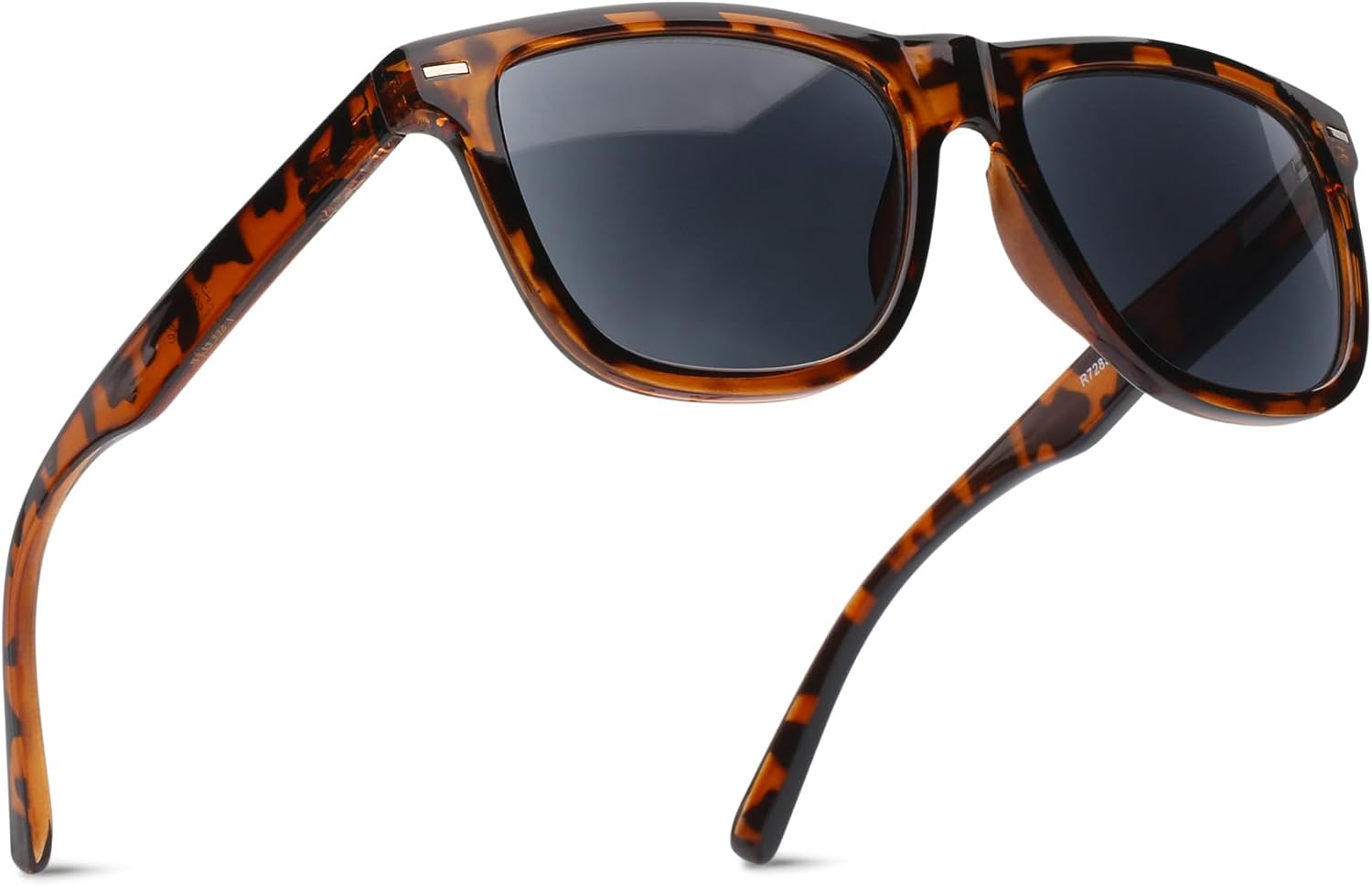 2SeeLife Oversized TR-90 Reading Sunglasses for Men – Medium Fit, Sturdy Frame, Spring Hinges, Premium Sun Readers, Brown Tortoise (Sun Readers), +3.00