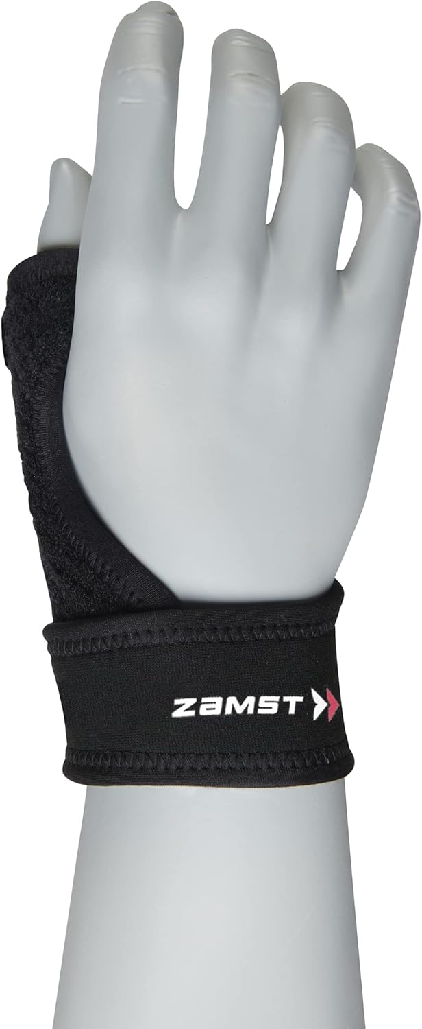 Zamst Thumb Guard - Sports Thumb Spica Splint for Men and Women, Catchers Thumb Guard for Injury and Sprain, Compression Support Brace - For Left and Right Hand - Small