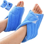 2PCS Heel Protector Cushion-Foot Support Pillow,Anti-Decubitus Heel Pad for Heel Pain Relief,Pressure Sores,Pressure Sores,Bed Sores,Plantar Fasciitis,Adjustable in Size