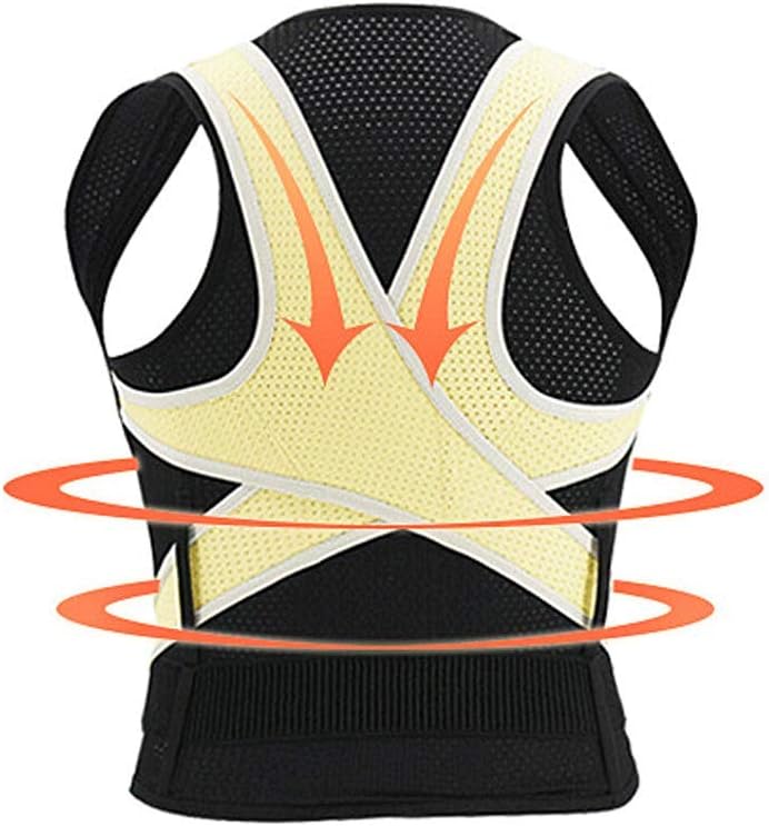 Evoke Pro Back Posture Corrector,Kids Hunchback Best Brace Help to Improve Posture for Women,Under Clothes Belt (Size : S)