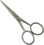 Tenartis 167 4 inch Stainless Steel Beard and Moustache Scissors with PVC Case - Tenartis Made in Italy
