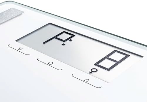 Soehnle Shape Sense Control Electronic Bathroom Scale - 200 Scale, White