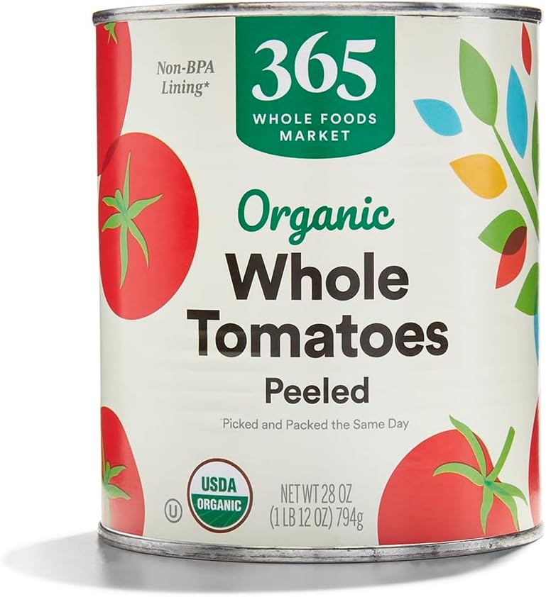 365 by Whole Foods Market, Organic Whole Peeled Tomatoes, 28 oz